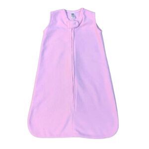 Hudson Baby Girl Pink Fleece Sleep Sack Size Small 0-6 Months 10-18 pounds